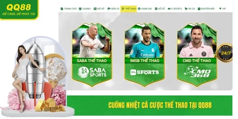 QQ88 🎖️ Nhà Cái Casino QQ88 Com Link Vào Mới Nhất T4/2025 16 Cuồng nhiệt cá cược Thể thao tại QQ88